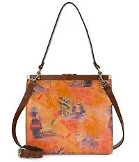 Patricia Nash Nathalie Paris Map Frame Clutch