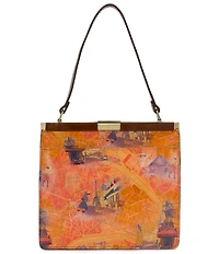 Patricia Nash Nathalie Paris Map Frame Clutch