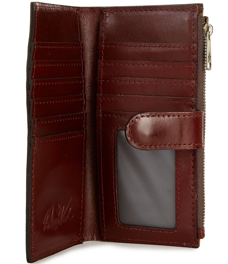 Patricia Nash Nazari Greek Map Bifold Wallet