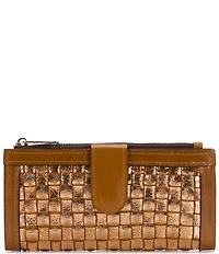 Patricia Nash Nazari Metallic Bifold Wallet