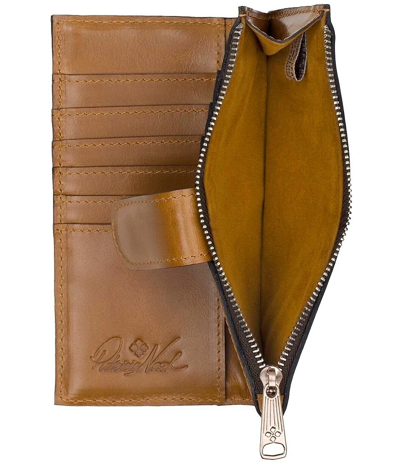 Patricia Nash Nazari Metallic Bifold Wallet
