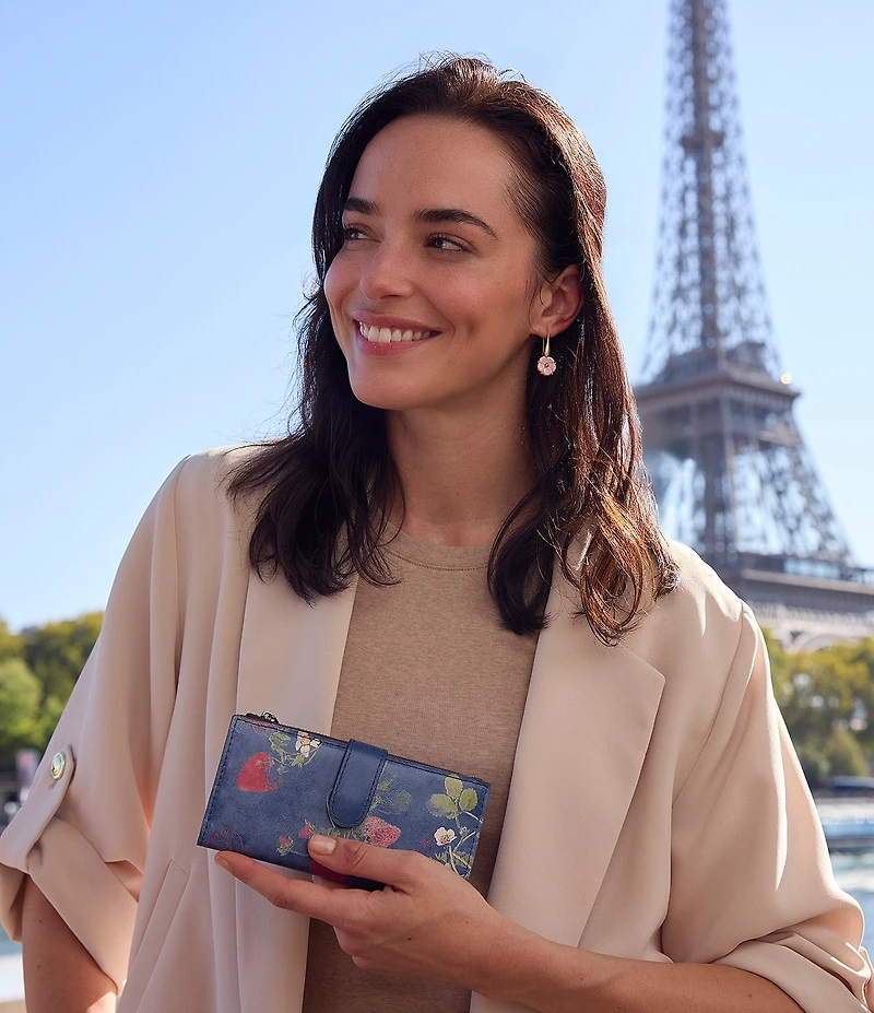 Patricia Nash Nazari Strawberry Wallet