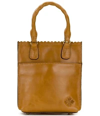 Patricia Nash Noella Tooled Applique Tote Crossbody Bag