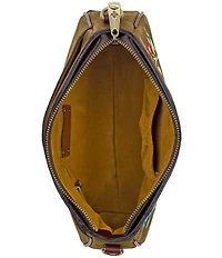 Patricia Nash Nova Floral Leather Shoulder Bag