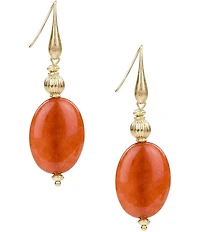 Patricia Nash Oval Drop Earrings