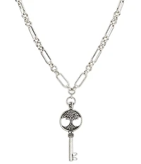 Patricia Nash Paperclip Tree Long Long Strand Necklace