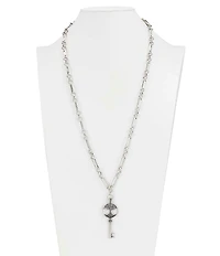 Patricia Nash Paperclip Tree Long Long Strand Necklace