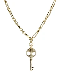 Patricia Nash Paperclip Tree Long Long Strand Necklace