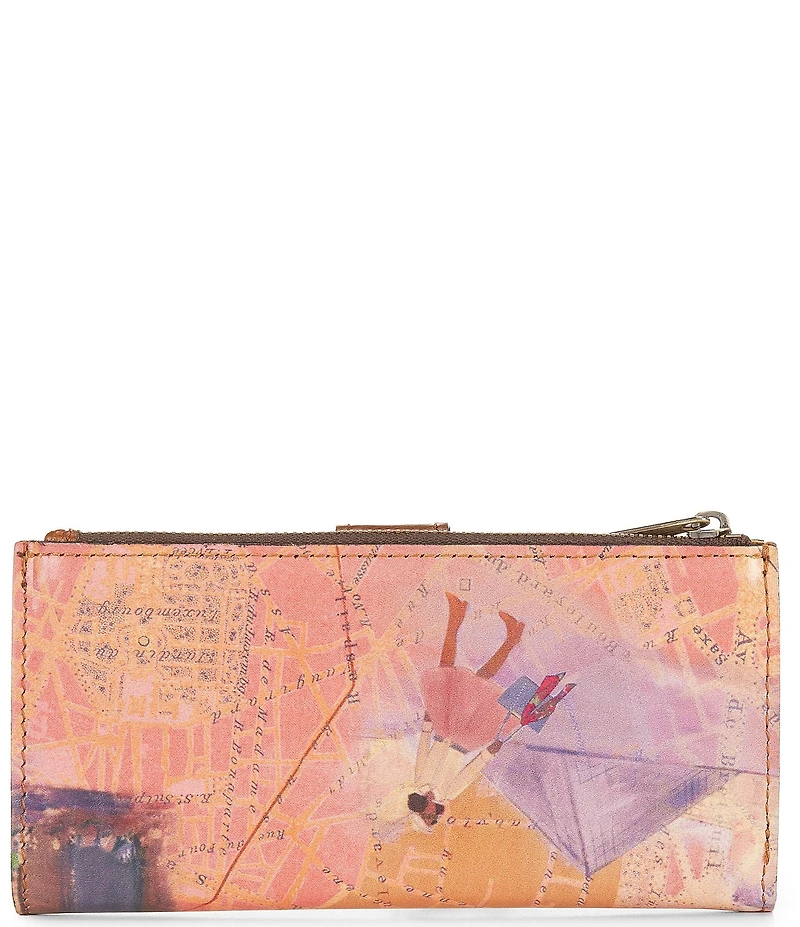 Patricia Nash Paris Map Print Nazari Wallet