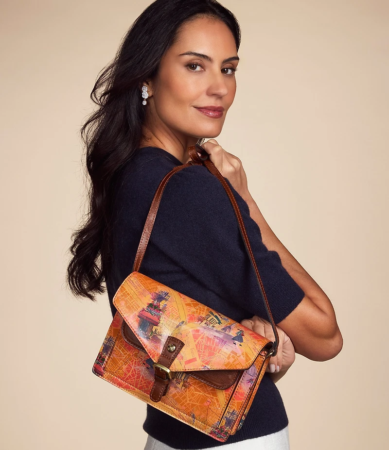Patricia Nash Paris Maple Cassano Crossbody Bag