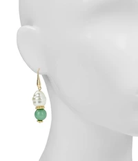 Patricia Nash Pearl & Bead Drop Earrings