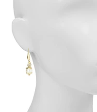 Patricia Nash Pearl Wire Drop Earrings
