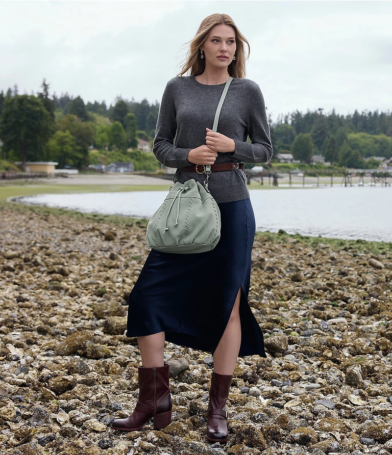 Patricia Nash Picerno Drawstring Shoulder Bag