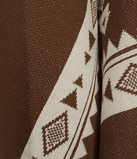 Patricia Nash Prairie Print Fringe Shawl