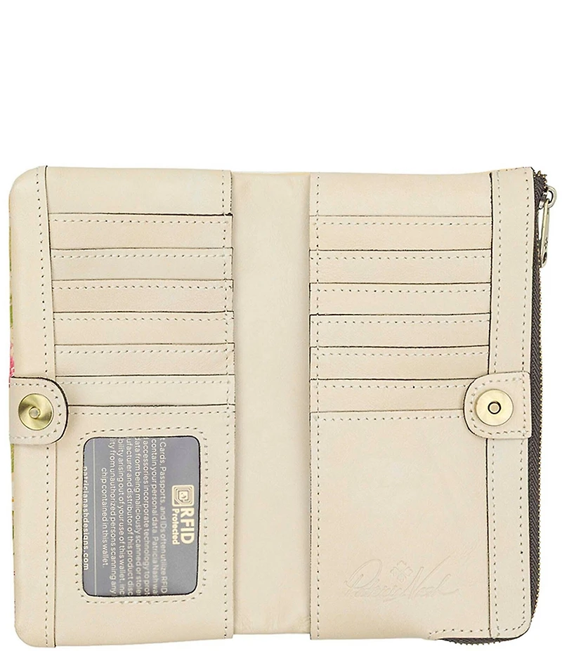 Patricia Nash Prassa Strawberry Flora Wallet
