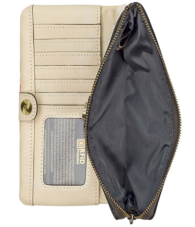 Patricia Nash Prassa Strawberry Flora Wallet