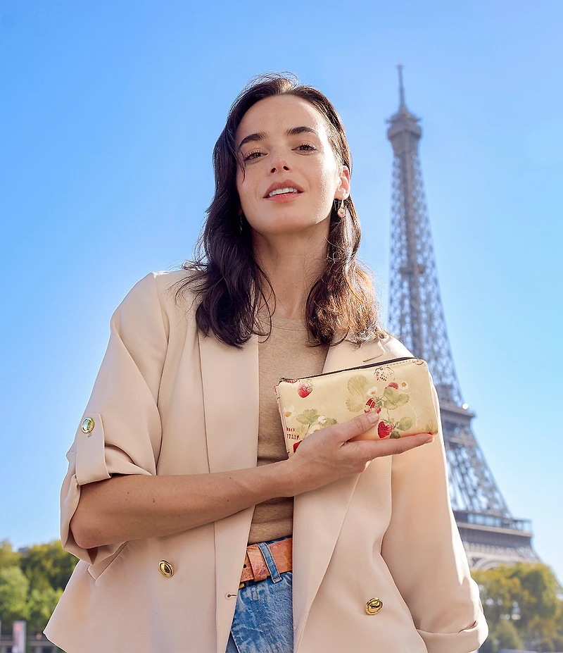 Patricia Nash Prassa Strawberry Flora Wallet