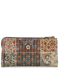 Patricia Nash Prassa Nordic Floral Patchwork Bifold Wallet