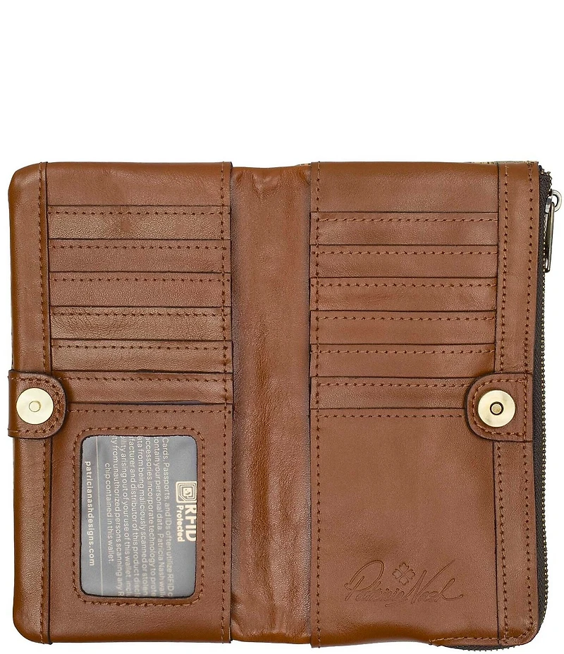 Patricia Nash Prassa Postcards From Paris Bifold Wallet
