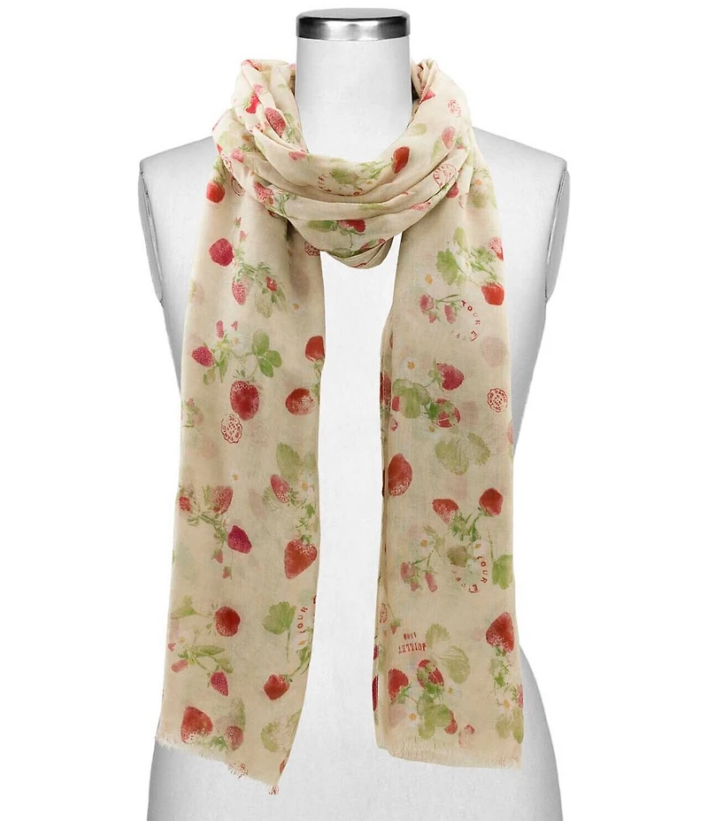 Patricia Nash Printed Sheer Scarf