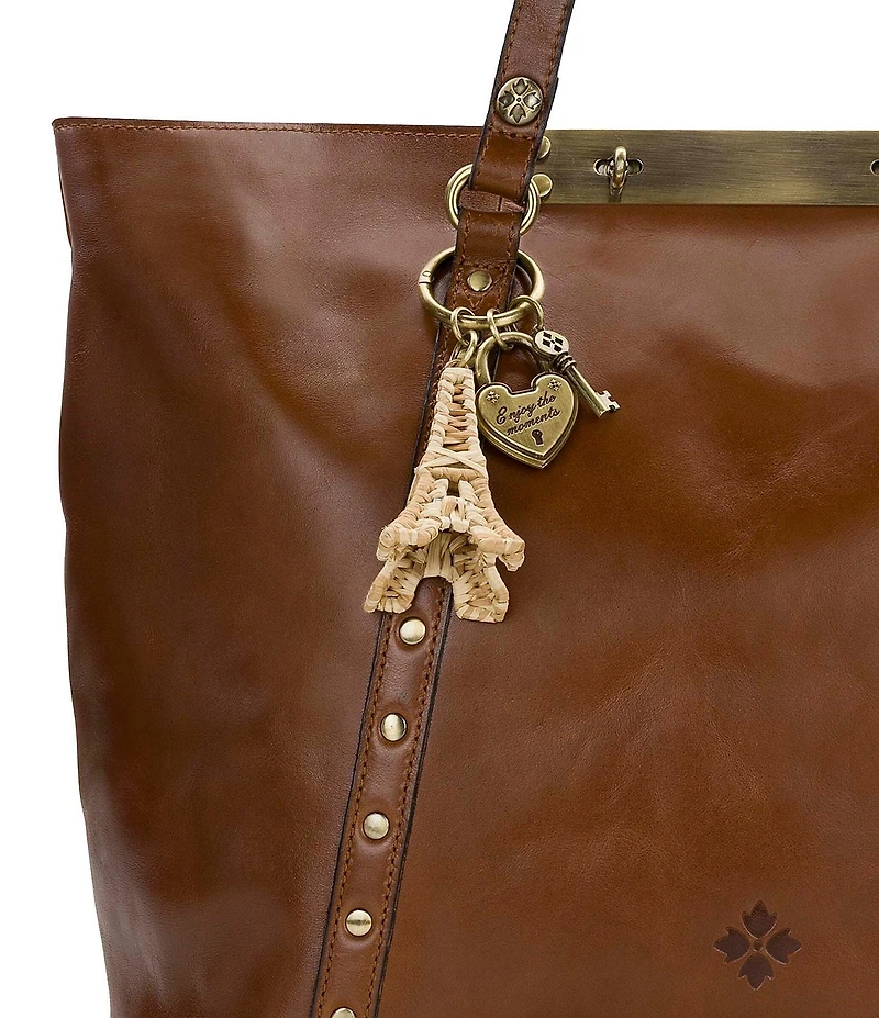 Patricia Nash Raffia Eiffel Tower Bag Charm