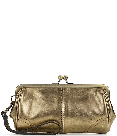 Patricia Nash Renna Metallic Wristlet Clutch