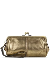Patricia Nash Renna Metallic Wristlet Clutch