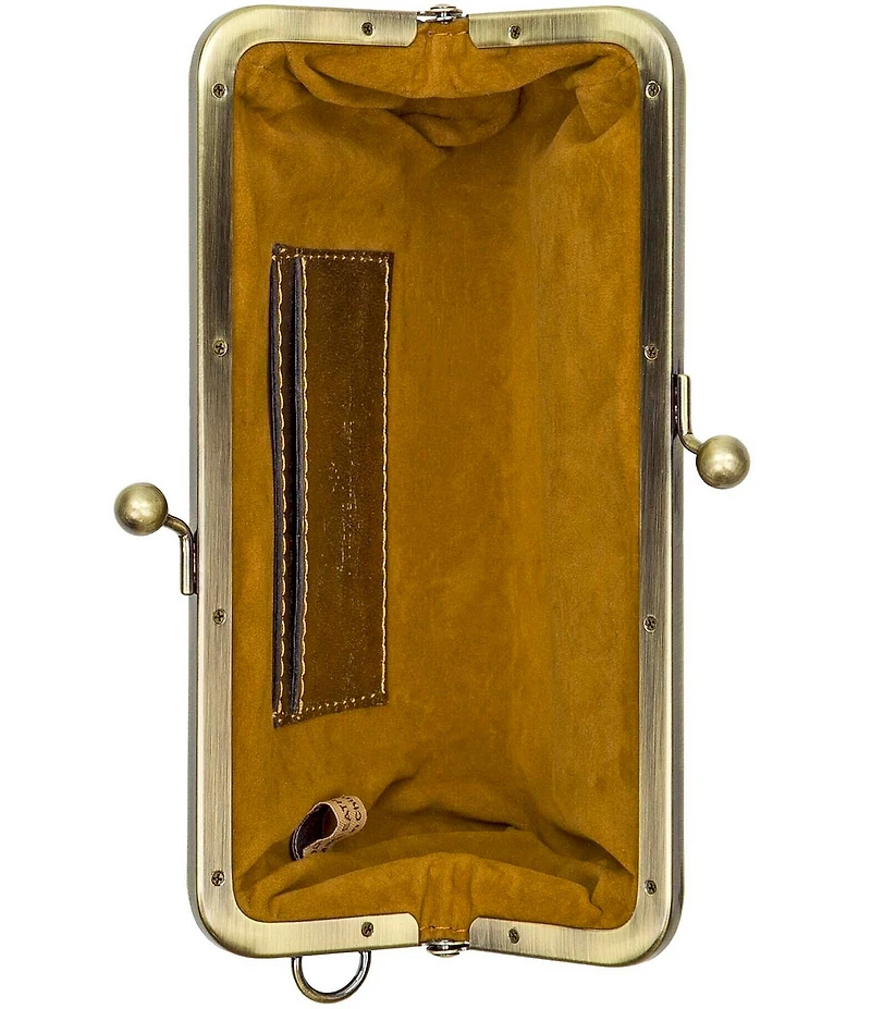 Patricia Nash Renna Metallic Wristlet Clutch