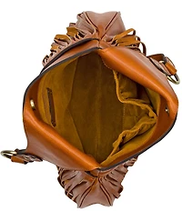 Patricia Nash Rienza Fringe Leather Shoulder Bag