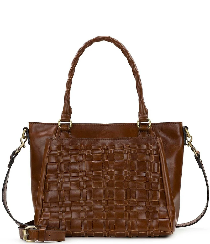 Patricia Nash Rimella Woven Satchel Bag
