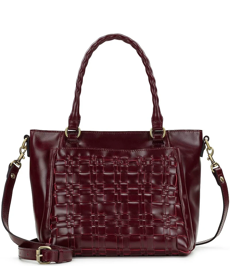 Patricia Nash Rimella Woven Satchel Bag