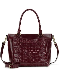 Patricia Nash Rimella Woven Satchel Bag