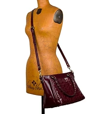 Patricia Nash Rimella Woven Satchel Bag