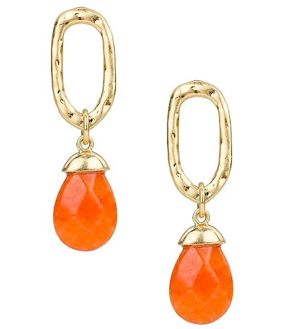 Patricia Nash Ring Briolette Pearl Drop Earrings
