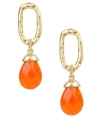 Patricia Nash Ring Briolette Pearl Drop Earrings