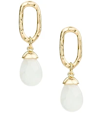 Patricia Nash Briolette Pearl Ring Drop Earrings