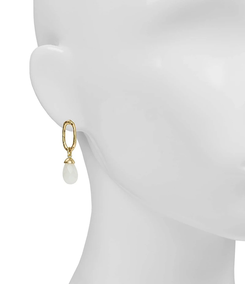 Patricia Nash Briolette Pearl Ring Drop Earrings