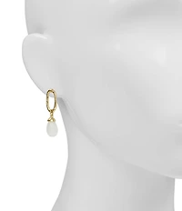 Patricia Nash Briolette Pearl Ring Drop Earrings