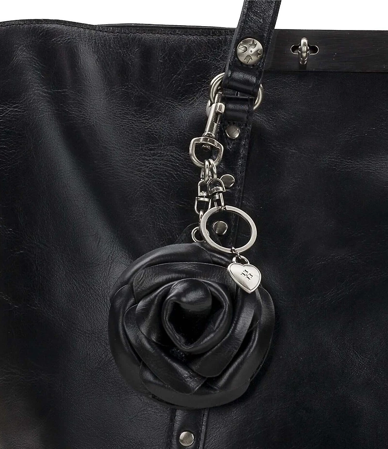Patricia Nash Rose Mirror Fob Bag Charm
