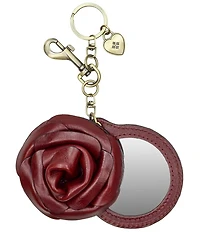 Patricia Nash Rose Mirror Fob Bag Charm