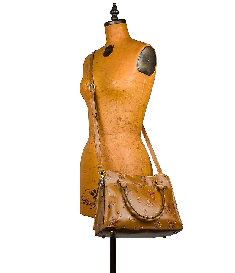 Patricia Nash Rossana Floral Satchel Bag