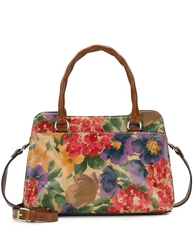 Patricia Nash Rossana Floral Satchel Bag