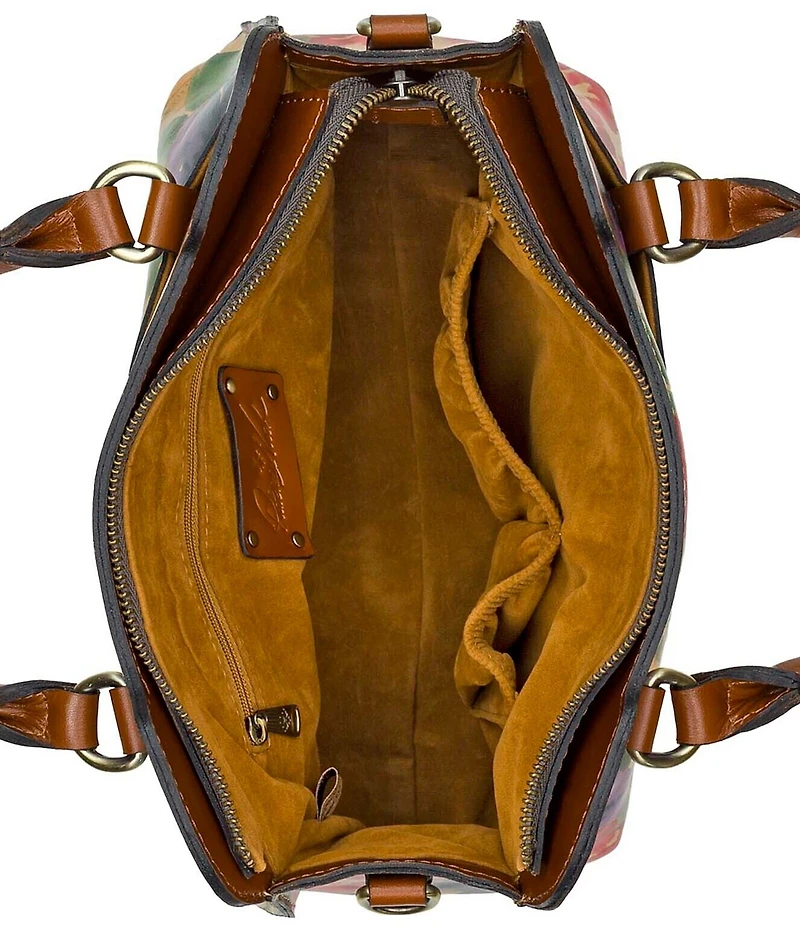 Patricia Nash Rossana Floral Satchel Bag