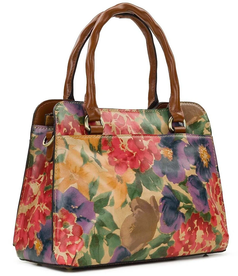 Patricia Nash Rossana Floral Satchel Bag