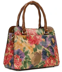 Patricia Nash Rossana Floral Satchel Bag