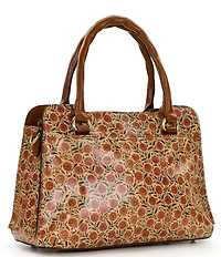 Patricia Nash Rossana Floral Spot Print Satchel Bag