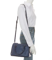 Patricia Nash Rossana Tooled Satchel Bag