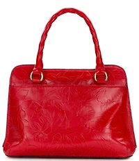 Patricia Nash Rossana Tooled Satchel Bag