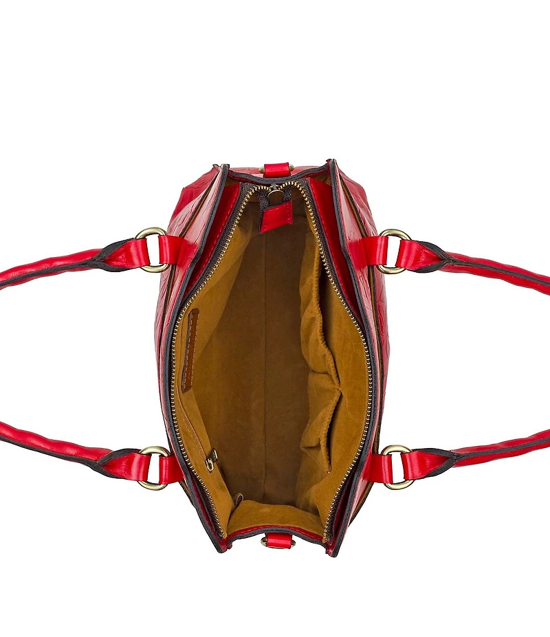 Patricia Nash Rossana Tooled Satchel Bag