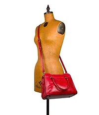 Patricia Nash Rossana Tooled Satchel Bag